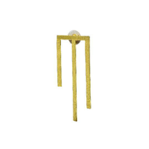 Pendientes Geométricos Color Dorado con Perlas, Joyería para Mujer, para Fiestas y Ocasiones Especiales - Product Image 2