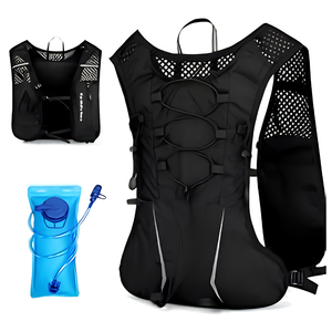 Custom Printed <b>Hydration</b> Vest Running Trail Marathon Ultra Lightweight Mesh Water Bottles <b>Bladder</b> Pack Pockets Storage - Product Image 1