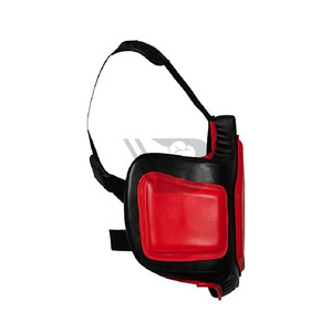 Protector de Pecho de Cuero y PU, Transpirable, Cómodo, Ajustable, Personalizable, para Artes Marciales, MMA, Boxeo, Entrenamiento, Servicio OEM ODM - Product Image 4