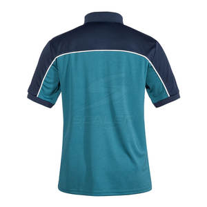 Chemises tendance pour hommes, unies, avec col boutonné, en tissu de coton respirant et léger, à manches courtes, pour un usage quotidien décontracté - Product Image 3