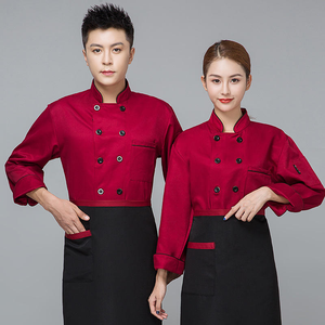 Unisex Short Sleeve Summer Breathable Chef Jacket Knitted Digital Print Restaurant & Bar Use Polyester/Cotton Material - Product Image 6