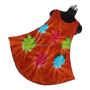 Vestido Largo Maxi de Fiesta para Mujer, Verano 2026, Sexy, Cuello Redondo, Estampado Tie Dye, Estilo Bohemio Gitano, Vestido de Rayón para la Noche - Product Image 6
