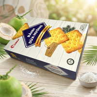 Craquelins Croustillants Tropical Coconut Craze, Plein de Saveur Insulaire, 189g |   Vietnam Libra Company Limited 14 paquets/boîte