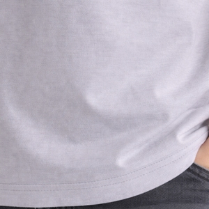 T-shirt homme à manches courtes raglan, couleur contrastée, col rond décontracté, en coton, confortable, respirant et léger - Product Image 6