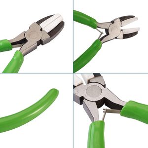 Jewelry Making <b>Pliers</b> 4pcs Jewelers <b>Pliers</b> <b>Set</b> Professional <b>Pliers</b> Tools Kit Round Bent Nose Beading Making DIY Jewellery - Product Image 4