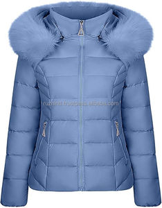 Veste matelassée chaude d'hiver pour hommes, femmes et unisexe, manteau épais matelassé, streetwear extérieur, veste à bulles surdimensionnée tendance - Product Image 3