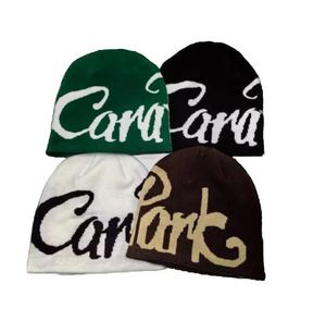 Venta al por mayor Unisex personalizado bordado Jacquard Beanie invierno moda gorros letras Jacquard gorras moda occidental estilo Hip Hop - Product Image 1