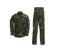 Ensemble uniforme de chasse tactique respirant unisexe personnalisé, chemise et pantalon camouflage en polyester/coton, tenue de chasse