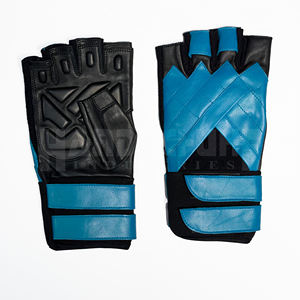 Gants de musculation en PU personnalisés OEM/ODM avec logo sur mesure pour le soutien des poignets – Équipement de sport et d'entraînement en salle de sport - Product Image 2