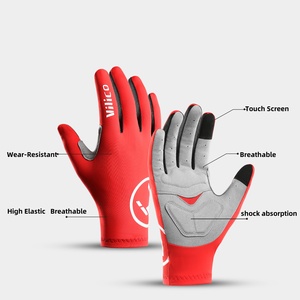 ถุงมือปั่นจักรยาน รับผลิตแบบ OEM ODM ตามสั่ง |   ถุงมือกีฬาคุณภาพสูงแบบยูนิเซ็กซ์ กันลื่น ปิดนิ้วเต็มรูปแบบ พร้อมแถบตีนตุ๊กแก |   สบาย - Product Image 3
