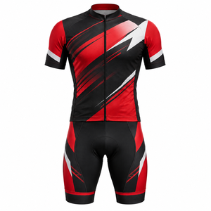 Conjuntos de Uniformes de Ciclismo para Hombre, Diseño Personalizado al por Mayor, Transpirables, de Secado Rápido, Ecológicos y Ligeros - Product Image 4