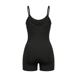 Trajes de Pickleball de Una Pieza para Mujer, Sin Espalda, Sin Tirantes, con Tirantes Finos, Ajuste de Compresión Regular, Movimiento Libre, Elástico en Cuatro Direcciones - Product Image 3