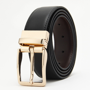 Ceinture en cuir de haute qualité, nouvelle collection, avec boucle en acier, design western, décontractée, écologique, légère, durable et robuste. - Product Image 2