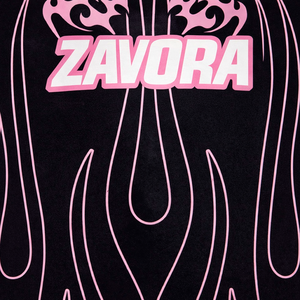 เสื้อเจอร์ซีย์อเมริกันฟุตบอลสีชมพูตาข่ายโอเวอร์ไซส์สำหรับผู้หญิง แขนยาว ลายกราฟิก สตรีทแวร์  รับสั่งทำตามแบบ  แฟชั่น OEM - Product Image 3