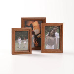 Marco de Fotos Clásico de Madera de Mango Maciza, Exportación al por Mayor, Marco de Fotos Antiguo de Madera Maciza, Decoración Rústica Vintage para Mesa - Product Image 4