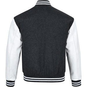 Premium Quality Vintage Varsity Jacket for <b>Men</b> 100% Polyester Customizable Logo on Front for Spring Baseball Seasons - Product Image 1