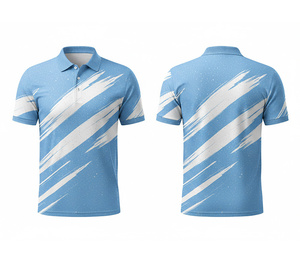 Custom Printed Polo Shirt Moisture Wicking Team Wear Sportswear Durable Stitching for Men Women Youth Quick-Dry Dry-Fit Active - Product Image 3