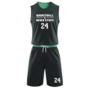 Maillot de basket-ball en maille réversible pour hommes, maillot de basket-ball personnalisé, nouvelle conception d'uniformes de basket-ball - Product Image 3
