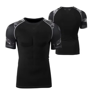 T-shirt de compression pour homme, anti-irritations, séchage rapide, vêtements de sport athlétiques pour l'entraînement, la course à pied et un style de vie actif - Product Image 5