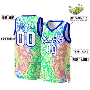 OEM Custom High Quality Plus Size Basketball Jersey Breathable Mesh 100% Polyester Full Sublimated Quick Dry Basketball Uniform - Product Image 3