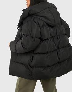 Chaquetas de plumón para mujer, rellenas de plumas de pato, cálidas, para invierno, con logotipo personalizado, de alta calidad, al por mayor. - Product Image 6