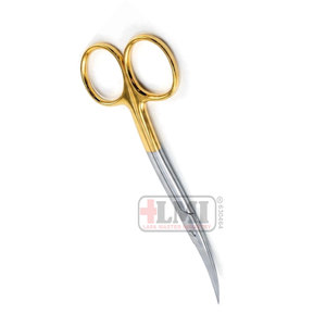 Ciseaux Metzenbaum en acier inoxydable de haute qualité, super coupes courbes, 15 cm, usage général en chirurgie hospitalière - Product Image 6