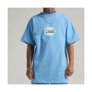 T-shirt Homme Oversize 100% Coton Peigné 240g à Épaules Tombantes, Impression Personnalisée, Commande en Gros - Product Image 1