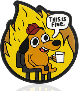 แผ่นแปะพีวีซียาง3D โลโก้สลักลายนูนแผ่นผ้าพีวีซีเนื้อนุ่มพิมพ์โลโก้ตามสั่งดีไซน์ใหม่ - Product Image 2