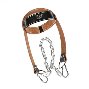 Arnés de cabeza con cadena para ejercicios de fuerza, cinturón ajustable para entrenamiento de potencia del cuello, equipo de gimnasio y levantamiento de pesas - Product Image 1