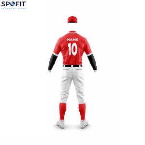 Nouveauté : uniformes de baseball pour hommes personnalisés, respirants, à séchage rapide, vente en gros, avec logo, nom et design personnalisés, ensemble d'uniformes de baseball - Product Image 6