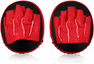 Premium Curved Focus Mitts for Boxing and Kickboxing Punch Practice Trainer Fitness Training Equipment - Product Image 3