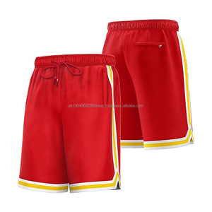 กางเกงขาสั้นเล่นกีฬาผ้าโพลีเอสเตอร์ระบายอากาศได้ดีผ้า100% ปรับแต่งโลโก้ได้ - Product Image 6