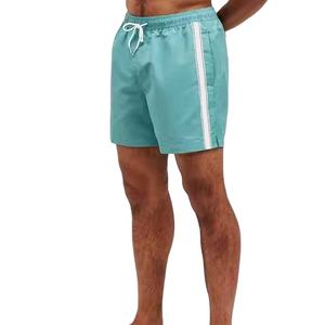 Pantalones Cortos de Color Sólido Personalizados para Hombre, Totalmente Personalizables, Talla Adulto, Teñidos, Sin Tejer, para Playa - Product Image 1