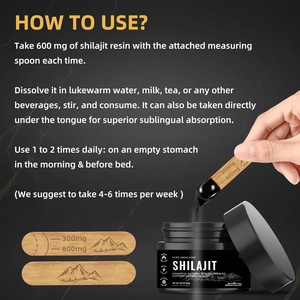 Résine de Shilajit de l'Himalaya haute puissance 30g, 100% naturelle, riche en minéraux et antioxydants, fournisseur en gros d'Inde - Product Image 5