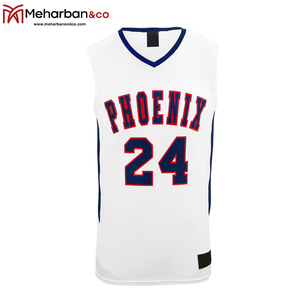 Maillots de basketball d'été en polyester pour hommes 14+ à séchage rapide, col rond 3D, sans manches, en maille décontractée, en stock - Product Image 4