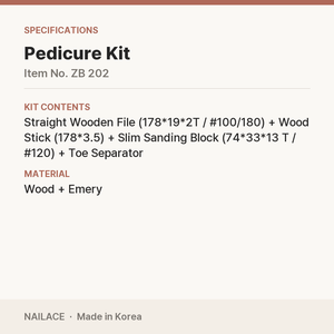 Kit de Pedicura Coreano, Logotipo Personalizado OEM para Venta al por Mayor en Salones de Belleza - Product Image 3