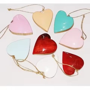 Premium Heart Shaped Metal Christmas <b>Tree</b> <b>Ornament</b> for Holiday Home Decoration - Product Image 5