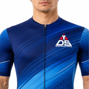Maillot de Ciclismo Personalizado para Hombre, Transpirable, Ligero, de Manga Corta, con Estampado, de Secado Rápido - Product Image 4