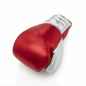 Gants de boxe en cuir de vachette personnalisés avec logo, respirants, à lacets, pour adultes, compétition, super qualité, vente chaude - Product Image 5