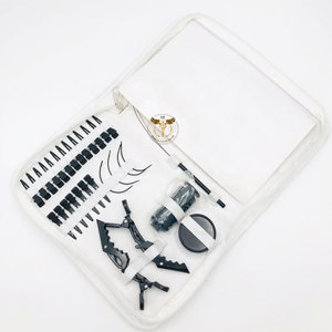 Professional Black Hair Extension Tools <b>Kit</b> – Micro Ring <b>Beads</b> Loop Needle Threader & Hook Pliers Set for Salon & Wholesale Use - Product Image 4