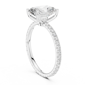 แหวนหมั้นเพชรทรงรัศมี 2.5 กะรัต เพชรเลี้ยงในห้องปฏิบัติการ ขายดี ทอง 14K พร้อมใบรับรอง IGI VS1 E เหมาะสำหรับวันครบรอบแต่งงาน - Product Image 6