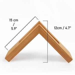 EcoFriendly Wooden Napkin Holder Sustainable Tissue Organizer Dining <b>Table</b> Display Natural Wood Kitchen Decor - Product Image 1