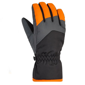 Gants de ski d'hiver imperméables, résistants à la neige, isolés thermiquement, en cuir, compatibles avec les écrans tactiles, design tactique - Product Image 3