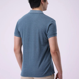 Chemises polo pour hommes, style été, manches courtes, logo personnalisé imprimé, à bas prix - Product Image 4