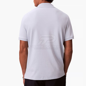 เสื้อโปโลแขนสั้นผู้ชายสไตล์สปอร์ตแคชชวล ขายดี ระบายอากาศได้ดี คอปก ซิป ¼ ตัว เหมาะสำหรับใส่ในช่วงฤดูร้อนทุกวัน - Product Image 2