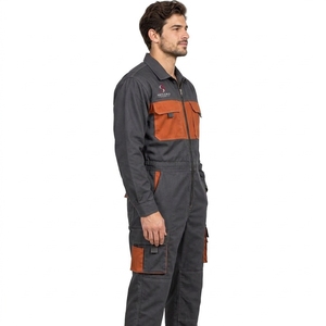 Overol de Seguridad Personalizado, Ropa de Trabajo Industrial con Tiras Reflectantes, Tela Resistente, Ajuste Cómodo, Bolsillos Utilitarios, Ropa de Construcción - Product Image 6