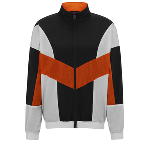 Ensemble survêtement coupe-vent ample personnalisé avec logo, 2 pièces, léger, oversize, en nylon uni, pour femme et homme - Product Image 5