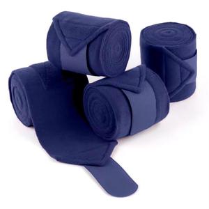 EQUILUX HANDCRAFT BOUTIQUE Bandages de protection pour chevaux en polaire de nylon bleu, doux et durables, pour l'équitation - Product Image 6