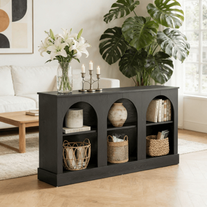 Consolle Moderna di Lusso in Legno Massello per Casa, Appartamento e Hotel - Product Image 4