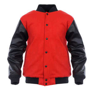 New Winter Men's Stand <b>Collar</b> Outdoor Leather Sleeves Varsity <b>Jacket</b> Breathable Winter Letterman <b>Jackets</b> - Product Image 1